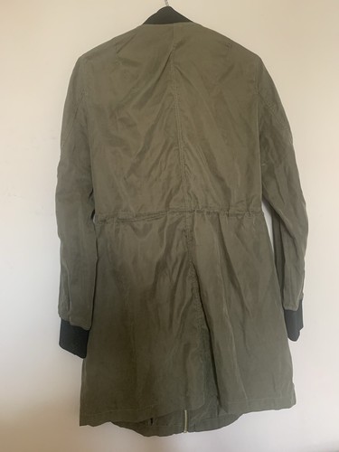 Jacket Khaki Green Womens Size 10 H&M - Picture 3 of 5