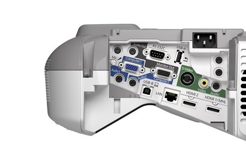 Epson BrightLink 575Wi 3LCD Projector Ultra Short Throw 2700 ANSI w/Accessories - Picture 3 of 4