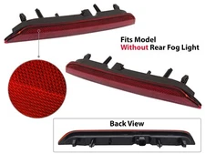 Rear Red Reflector fits 2020-2025 Explorer XLT ST Base FO1185121 FO1184121  PAIR
