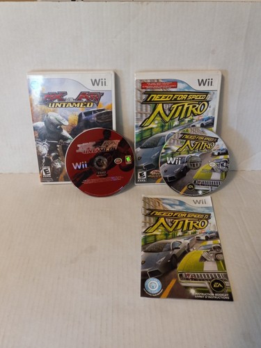 MX VS ATV Untamed & Need For Speed Nintendo Wii Games
