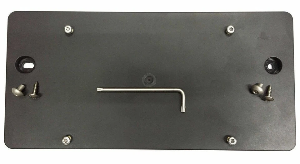 Rear License Plate Mount Tag Bracket for AUDI A6 S6 2009-2011 + Screws Brand New - Image 4 of 4