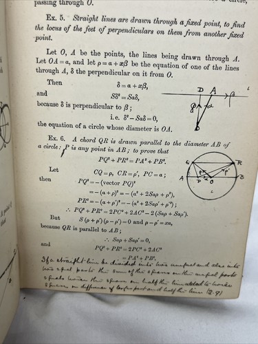 Introduction to Quaternions 2nd Signed by Lester S. Hill L.S. Hill Cipher Math - Picture 12 of 24
