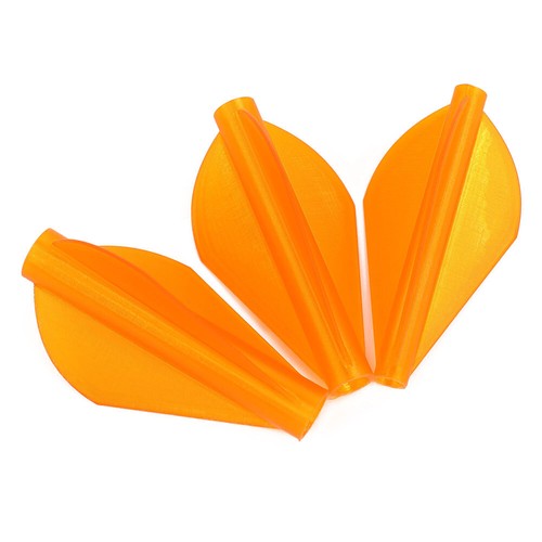 1,75" Bogenschießen Pfeil Flügel einteilig Befiederungen verbundener Schaft Zum Selbermachen Bogenschießen Zielscheibe - Bild 16 von 26