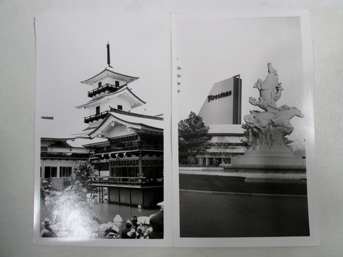 Art Deco 1939 NY Weltausstellung Set 12 - 6”x10” s/w Fotografien Gebäude - Bild 9 von 10