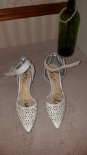 Sam Edelman  Odynna  White Pointed Toe Pumps Size 7.5