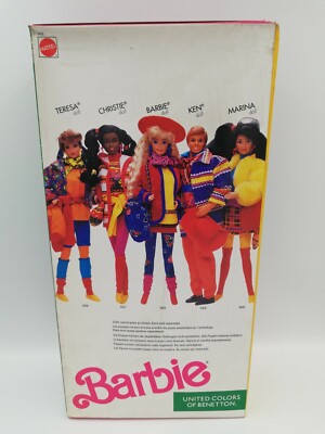 Barbie United Colors of Benetton Ken Doll #9406 Mattel 1990 HTF