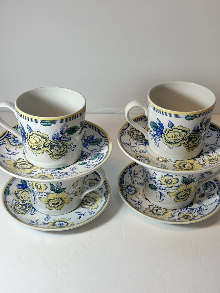 Read Replace Spode England Burlington Flower Design Tea Coffee Cup