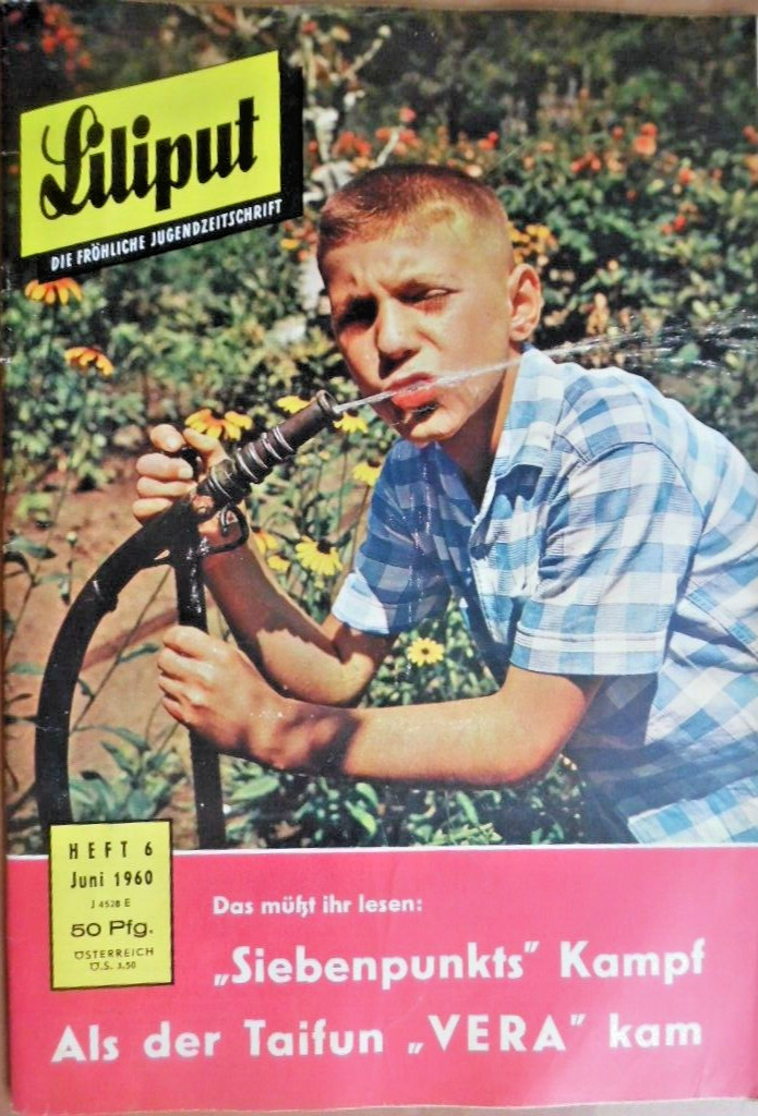 LILIPUT 6 - 1960 Taifun Fulda Flaschenpost TEE-Zug Zigeuner Kaffee Marienkäfer