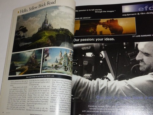 American Cinematographer Magazine 2013 April Oz The Great and Powerful - Picture 9 of 10
