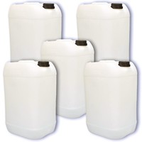 5Er Set 25 L Natur Kanister CampingbehäLter Stabil Dicht Lebensmittelecht