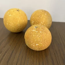 EARLY ANTIQUE ITALIAN ALABASTER STONE FRUIT