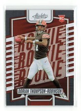 DORIAN THOMPSON-ROBINSON #140 RC 2023 PANINI ABSOLUTE BROWNS