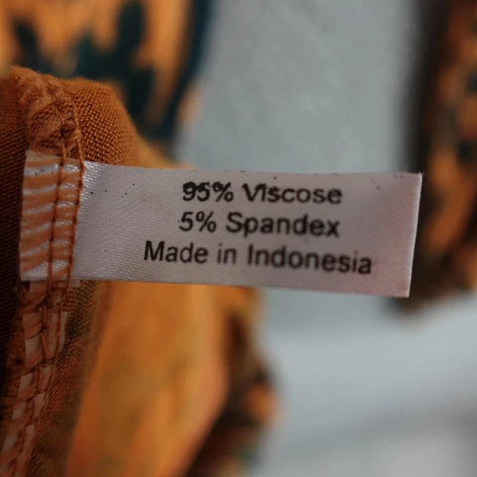 Maurie & Eve Womens Dress 10 Yellow Bodycon Short Pattern Long Sleeve Corporate - image 4 of 4