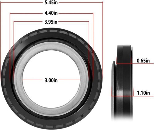 Sello de eje 710685 para Ford F-250 F-350 F-450 F-550 Super Duty 2005-2018 - Imagen 8 de 10