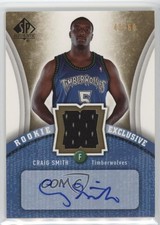 2006-07 SP Authentic Rookie Exclusive Jerseys 42/60 Craig Smith #RE-SM Auto 0nr3