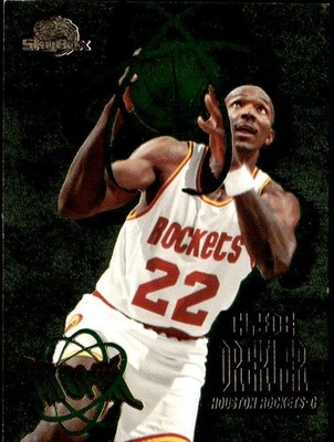1995-96 SkyBox Premium #A14 Clyde Drexler Atomic E1