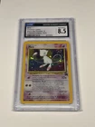 2000 WOTC Pokemon League Mew 9 Black Star Promo Holo Foil SWIRL CGC 8.5 NM/Mint+
