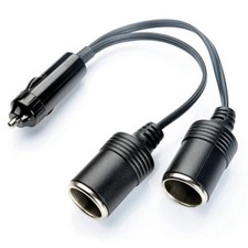 12V Car Cigarette Lighter Adapter Charger 2 Way Dual Plug Socket Splitter