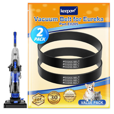 KEEPOW E0205 Vacuum Belt for Eureka Power Speed Vacuum, Replacement Parts for