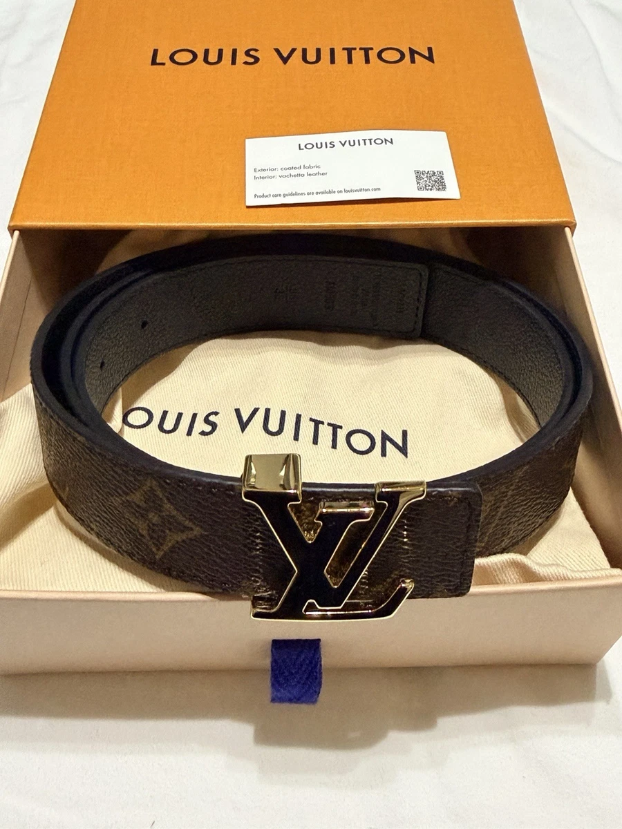 Louis Vuitton Monogram Belt In Women's Belts for sale | eBay