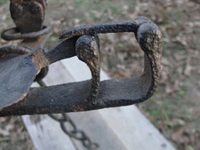 Antique Hand Forged Wolf or Beaver Trap