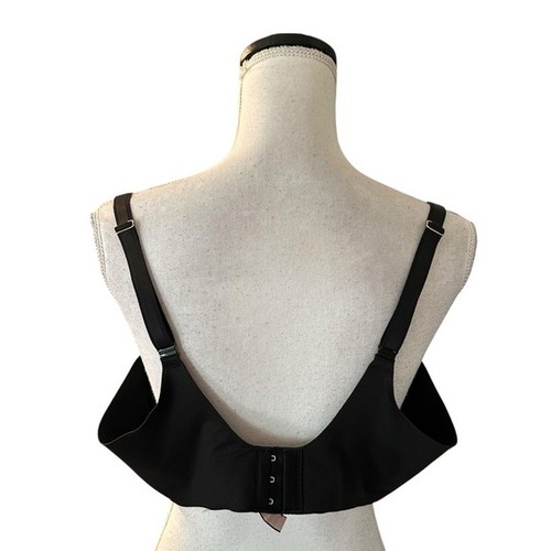 Victoria’s Secret Perfect Coverage Underwire Bra Women Plus SZ 44C Black NEW - Picture 5 of 9