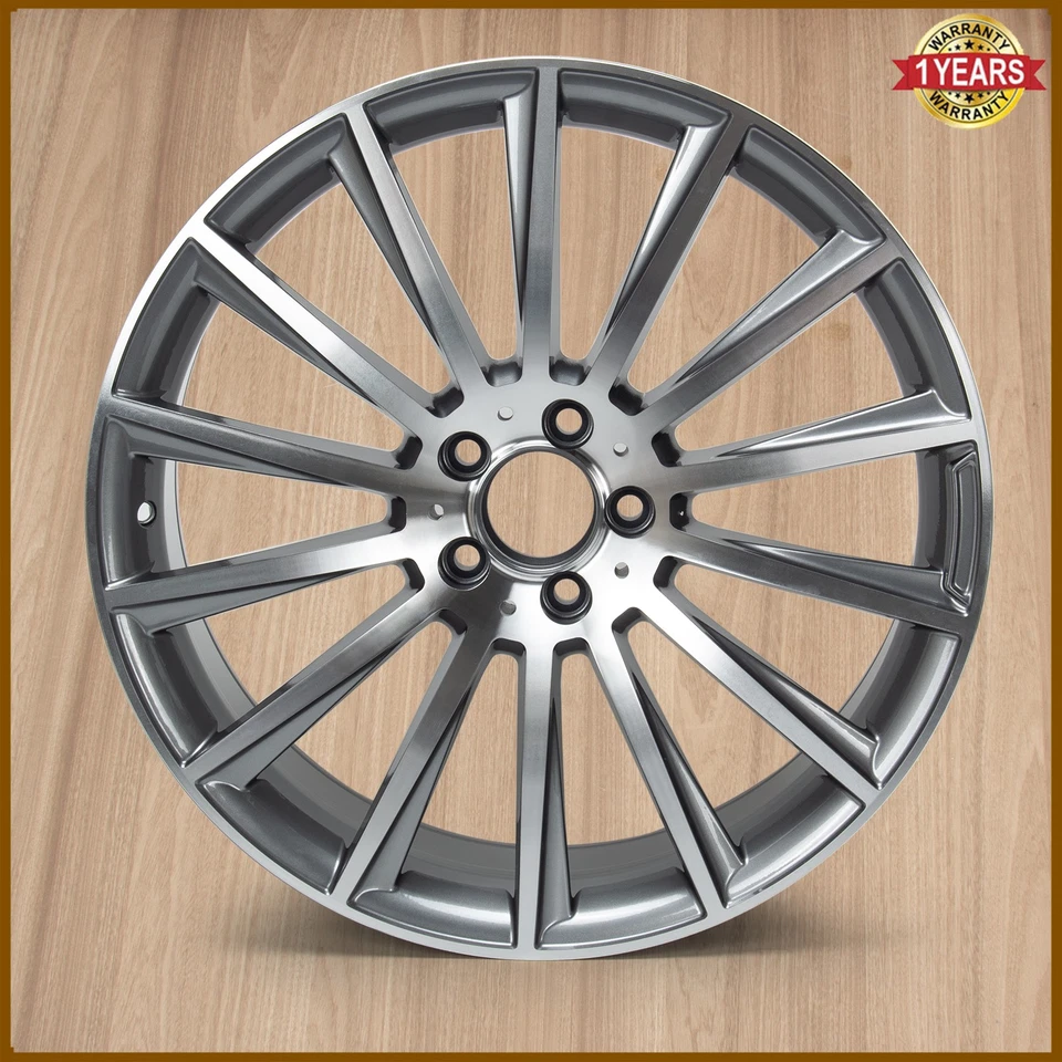 Llanta de aleación multispoke de 20"x8,5 delantera estilo AMG para Mercedes Benz S500 S550 Foto 3 de 4