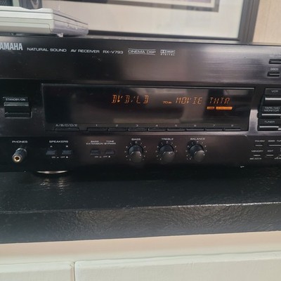 Yamaha RX-V793 5.1 A/V Receiver Dolby Digital/Pro Logic Cinema DSP AM/FM