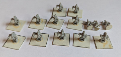 Warhammer Epic 40k Imperial Guard Plastic Imperial Robot Lot of 14 GW