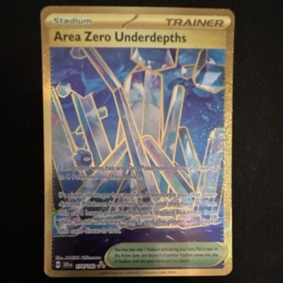 Pokémon Area Zero Underdepths Full Art Holo Trainer SV07 Stellar Crown 174 /142