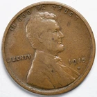 1915-D Lincoln Wheat Penny Cent Denver Mint - Fine (F)
