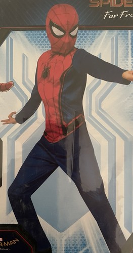 Rubie's Marvel Spider Man Halloween Costume Size Large 12-14 age 8-10 Yrs
