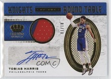 2020-21 Panini Crown Royale Prime 1/10 Tobias Harris #KR-THS Auto 0z65