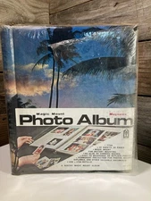 VTG Sentry NOS Photo Album self adhesive Retro Floral 9.5" x 11"