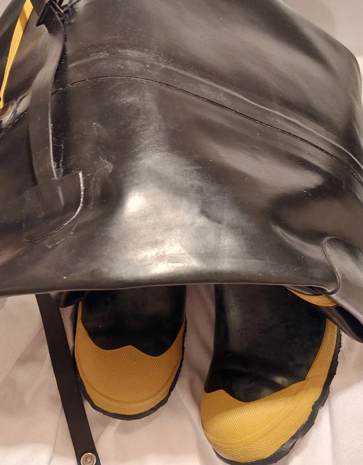 Botas de cadera Lacrosse 24009091 32" caña de goma/acero para hombre 11 - nuevas con etiqueta Foto 2 de 4