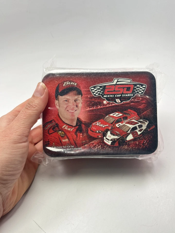 VTG 2006 Dale Earnhardt Jr  250 Nextel 1:64 Diecast Car Tin Set #8 Monte Carlo - Image 2 of 4