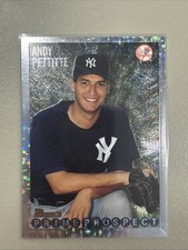 1995 Bowman Andy Pettitte Prime Prospect #257 Silver Foil (RC) Rookie Card. rookie card picture
