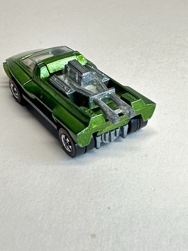 Trasportatore peloso verde chiaro 1969 Redline Hot Wheels Mattel vintage - Foto 15 di 24