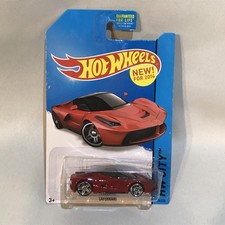 Hot Wheels LaFerrari Red HW City 38/250 Ferrari 2014 NEW Unopened