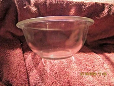 Vintage PYREX Nesting Mixing Serving Clear Glass Bowl 1 Liter #322 Made in USA
