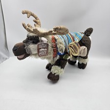 Disney Frozen Sven Reindeer Plush Stuffed Toy Medium Brown Broadway Musical