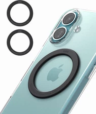 Universal Magsafe Ring Adapter for Android (2 Pack). Magnetic Adapter Ring Compa