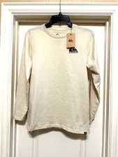 Quicksilver Long Sleeve T-Shirt Size Large Wave