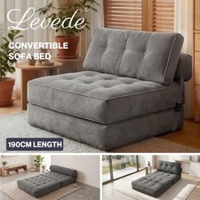 Levede Sofa Bed Convertible Boneless Floor Mattress Single Lightweight Portable