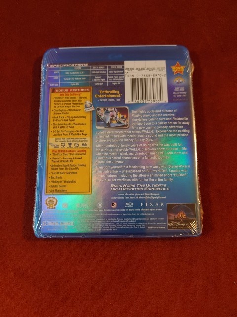Wall-E (Blu-ray Disc, 2008, 2-Disc Set, Widescreen) for sale
