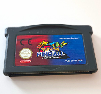 Pokémon Pinball: Ruby & Sapphire Nintendo Game Boy Advance PAL AGB-BPPP-EUR