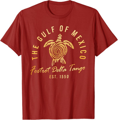 Gulf Of Mexico Foxtrots Deltas Tangos Turtle Help Unisex T-Shirt