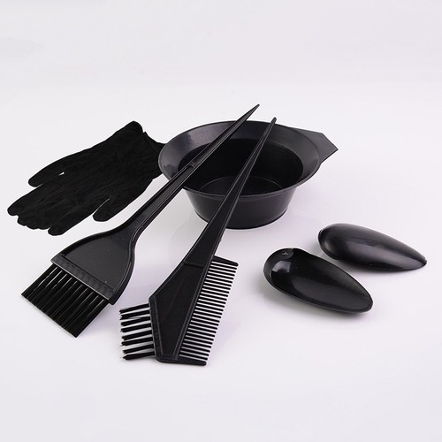 5/7/9Pcs Hair Coloring Kits Hair Dyeing Comb Hair Bowl Earcap Hair Styling T-wa - Picture 2 of 15