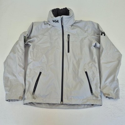 Helly Hansen Jacke Small Grau Herren Kapuze Wasserdicht Crew Midlayer