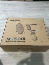NEEWER MS150C 150W RGBWW LED Video Light, Bowens Mount, 2700K-6500K, CRI97+ NIB